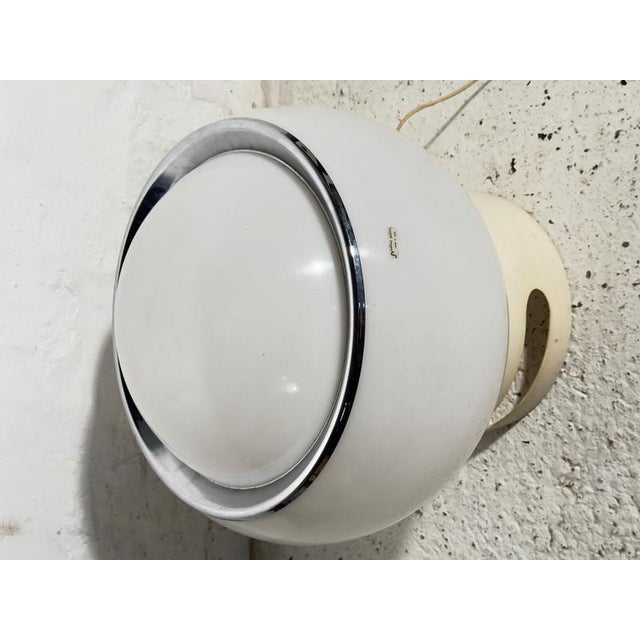 Add a touch of authentic 1970s Space Age design to your interior with this iconic 'Clan' table lamp. Designed by Studio 6G...