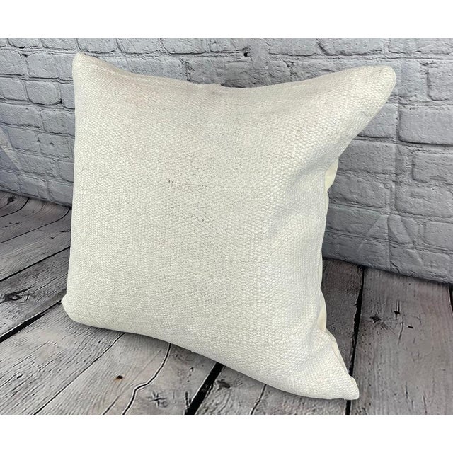 Vintage Pillow Case Turkish Hemp Pillow Decorative Hemp Pillow Dry cleaning only. PILLOW INSERT IS NOT INCLUDED