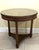 Vintage, Drexel Triune, Round Side Table, With Glass Top, Three Legs, Mahogany, 1970’s For Sale - Image 9 of 10