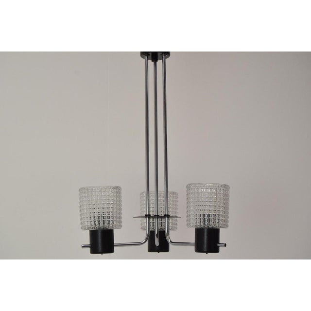 Mid-Century Chandelier by Jílové U Děčín, 1960s For Sale - Image 4 of 14