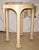 Hand Carved Wood Elephant Rolling Bar Cart Table by Marge Carson Circa 1990s For Sale - Image 14 of 18