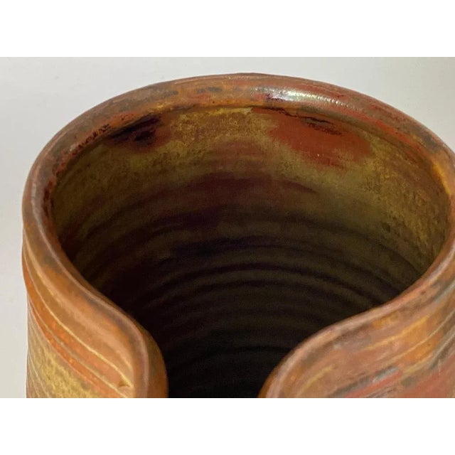 Brown Stoneware Jug, France, 1960s For Sale - Image 9 of 11