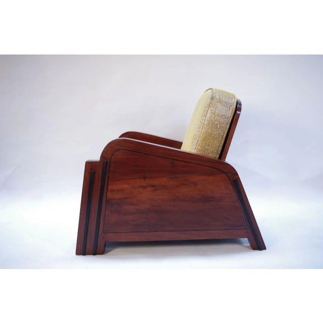 Set of Art Deco Armchairs, 1930s For Sale - Image 3 of 7