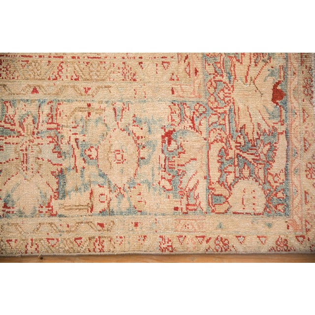 Vintage Distressed Ahar Carpet - 9'6" x 12'10" For Sale - Image 10 of 11