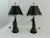 Mid-Century Modern 19th Century Pewter Figurines Adapted as Lamps - a Pair For Sale - Image 3 of 10