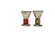 Art Deco Egg Chalices, Germany, 1950s, Set of 2 For Sale - Image 9 of 10