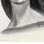 Paper MCM Charcoal Portrait Drawing of a Woman With Side-Swept Curls - 1950s Signed For Sale - Image 7 of 8