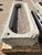 19th Century French Limestone Trough Basin With Iron Horse Tie Rings, Burgundy For Sale - Image 10 of 12