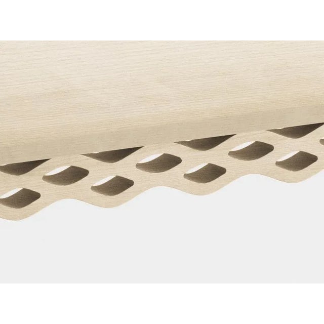 Contemporary Ash Plank Table by Mario Alessiani for Dialetto Design For Sale - Image 3 of 4