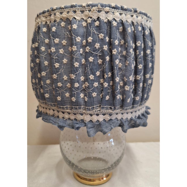 Glass Vintage Table Lamp by Lamplove, 1970s For Sale - Image 7 of 10