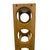Vintage 70s Mid-Century Modern Wood Wine Rack 11 Bottle Tall Floor Standing 62” For Sale In Portland, OR - Image 6 of 8