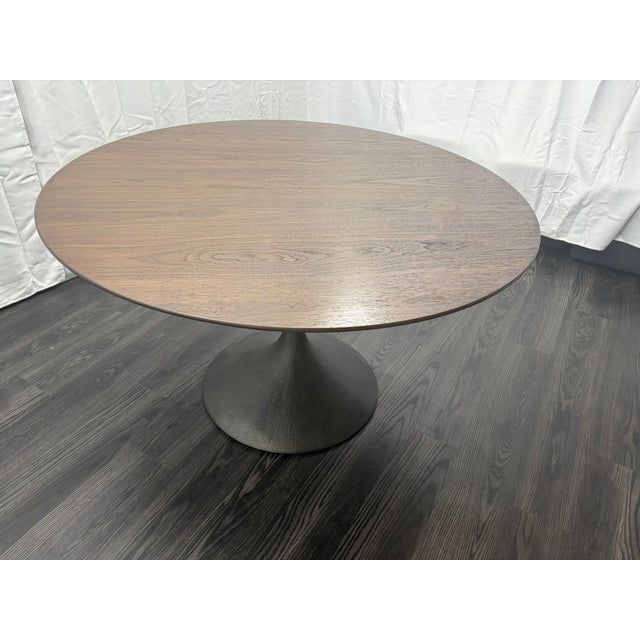 Rh Aero Round Dining Table – 50" For Sale - Image 11 of 18