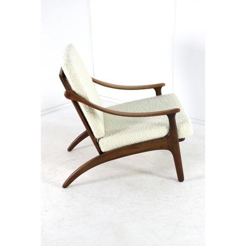 Wood Vintage Lounge Chair by Arne Hovman Olsen for Komfort, 1960s For Sale - Image 7 of 14