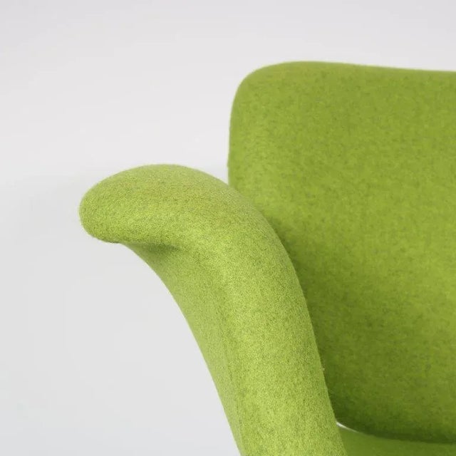 Green Dutch Big Tulip Chair by Pierre Paulin for Artifort, 1960s For Sale - Image 8 of 13