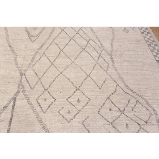 Large Moroccan Modern Contemporary Area Rug For Sale - Image 4 of 7
