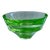 Holmegaard Green Glass Bowl by Per Lutken Mid Century Danish Modern For Sale