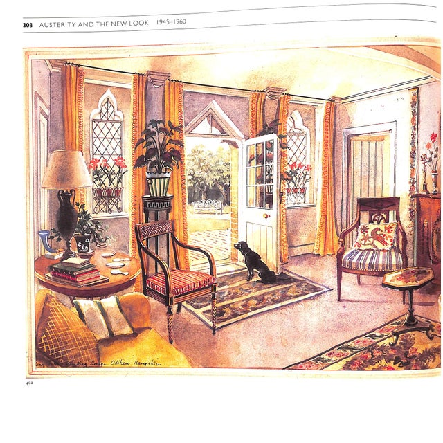 Traditional "Twentieth-Century Decoration: The Domestic Interior From 1900 to the Present Day" 1988 Calloway, Stephen For Sale - Image 3 of 9