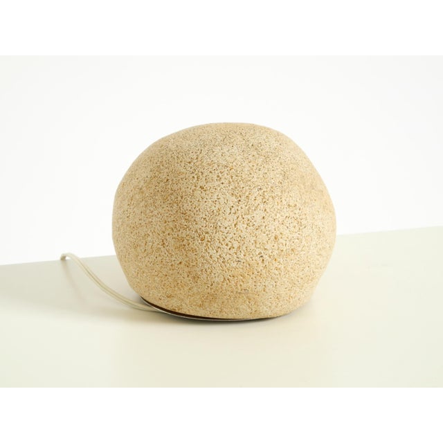 Beige Moon Rock Table Lamp by André Cazenave for Tecta, 1970s For Sale - Image 8 of 18