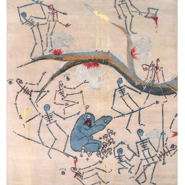 Modern Fine Artist Gianni Lee X Rug & Kilim Modern Pictorial Custom Rug For Sale - Image 3 of 6