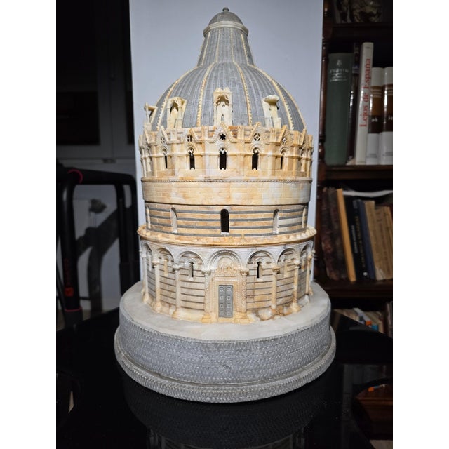 Sculpture of the Baptistery, Pisa, 1860s For Sale - Image 4 of 16