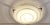 Vintage Ceiling Lamp with White Mottled Glass Shade, 2000s For Sale - Image 3 of 7