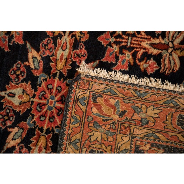 1920s Antique Lilihan Rug - 3'8" x 4'10" For Sale - Image 5 of 8