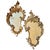 Vintage Italian Gold Giltwood Rococo Mirrors, 1920, Set of 2 For Sale - Image 15 of 15