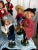 Vintage Byers' Choice Twelve Days of Christmas Collection | Complete Holiday Series Vignette With Rare Piping Piper & Swan Lady Heritage Set For Sale - Image 9 of 13