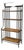 Industrial Iron + Wood Four-Tier Étagère For Sale
