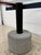Rare Giovanni Offredi Steel and Concrete Dining or Center Table for Saporiti For Sale - Image 13 of 18