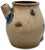 Rare Large 2 Gallon Size Antique American Blue Decorated Stoneware Batter Jug by Evan R Jones Pittston Pennsylvania 1860s For Sale - Image 13 of 18