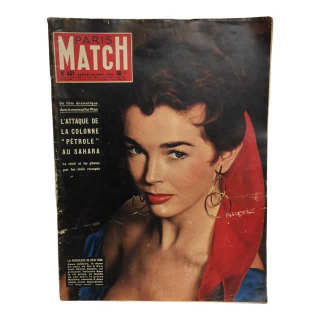 Paris Match Magazine 1957 For Sale