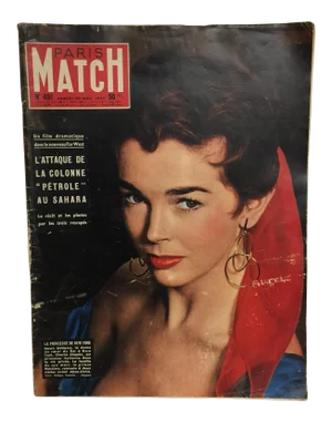 Paris Match Magazine 1957