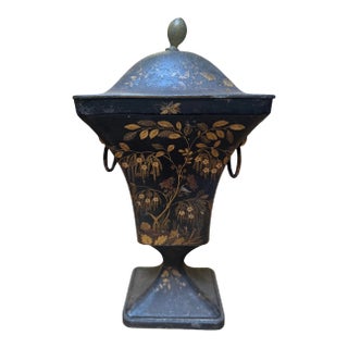 19th Century Tole Urn For Sale