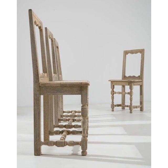 20th Century Belgian Country Dining Chairs - Set of 4 For Sale In Greensboro - Image 6 of 11