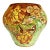 Antique 1930s Royal Winton Grimwades England Hand-Painted Floral Art Pottery Vase For Sale