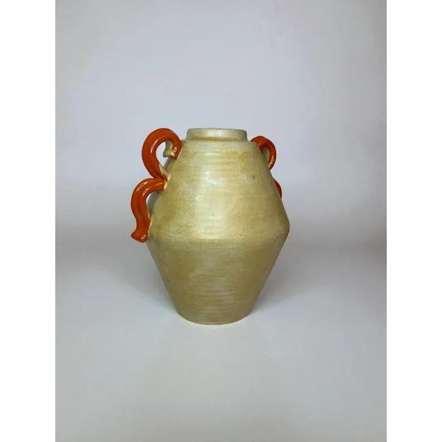 Swedish Modern Vase attributed to Anna-Lisa Thomson for Upsala-Ekeby, 1935 For Sale - Image 3 of 8