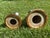 Vintage Sculptural Postmodern Ceramic Candleholders, Graduated Pair For Sale - Image 10 of 12