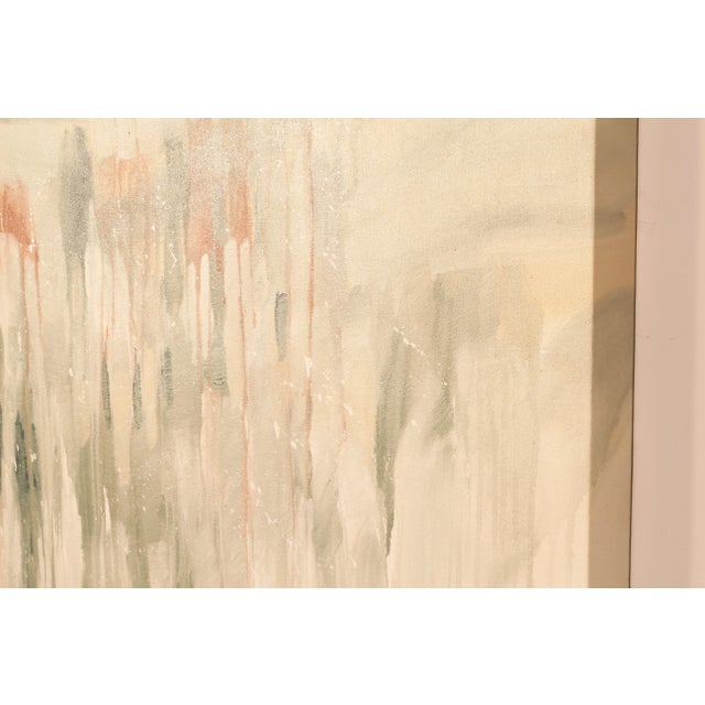 Postmodern 1980s Abstract Oil Painting on Canvas by Greg Copeland For Sale - Image 3 of 6