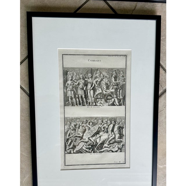 Sculpture Materials Set 5 18th Century Engravings by Bernard De Montfaucon 1719 For Sale - Image 7 of 15