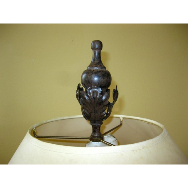 Brown Pair of Vintage Spanish Style Zoro Iron Floor Lamps by Paul Ferrante For Sale - Image 8 of 17