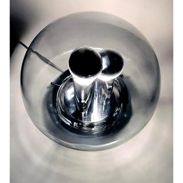 Space Age German Ball Table Lamp in the style of Doria-Werk, 1963 For Sale - Image 6 of 13