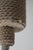 Mid-Century Modern Mid-Century Modern Pendant Lamp in Brown Fabric, Wood and Glass from Doria Leuchten, Germany, 1970s For Sale - Image 3 of 18