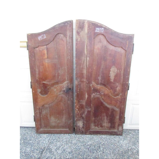 Pair of Antique French Armoire Doors For Sale - Image 16 of 16