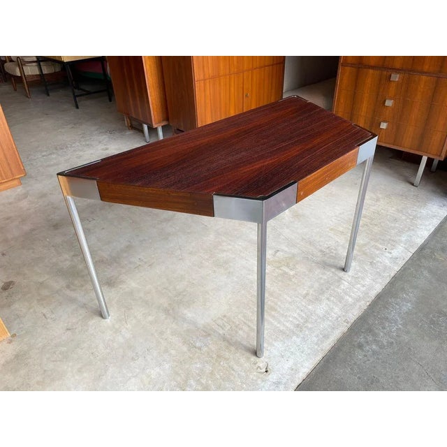 Danish Rosewood Trapezoid Desk, 1960s For Sale - Image 6 of 11