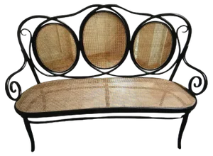 Bentwood Kanapee Nr 22 1st Bench by Michael Thonet for Thonet, 1890s