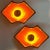 Orange and Brown Ceramic Wall Lights Keramik, Germany, 1970s For Sale - Image 14 of 16