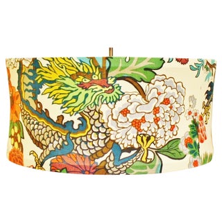 Schumacher Chiang Mai Dragon Pendant For Sale