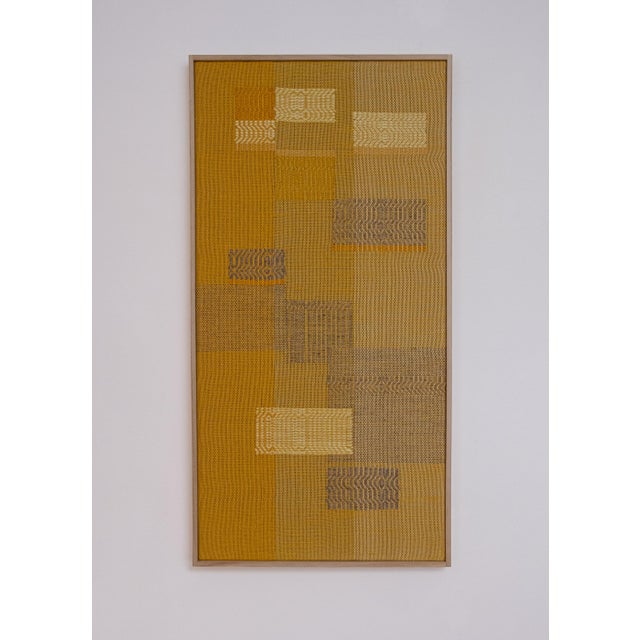 Gleaning No. 90 Handwoven Wall Art by Susanna Costantini For Sale - Image 6 of 6