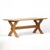 Large Mid-Century Rustic Brutalist Dining Table For Sale - Image 10 of 10